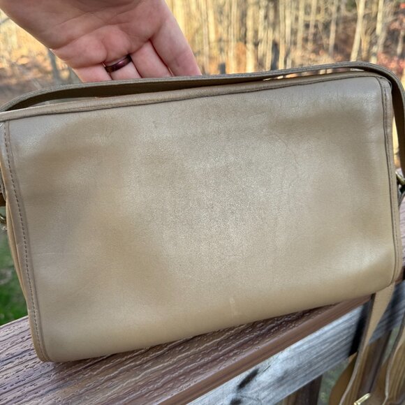 Vintage Coach Taylor Zip in stone with hang tag! - Picture 6 of 13